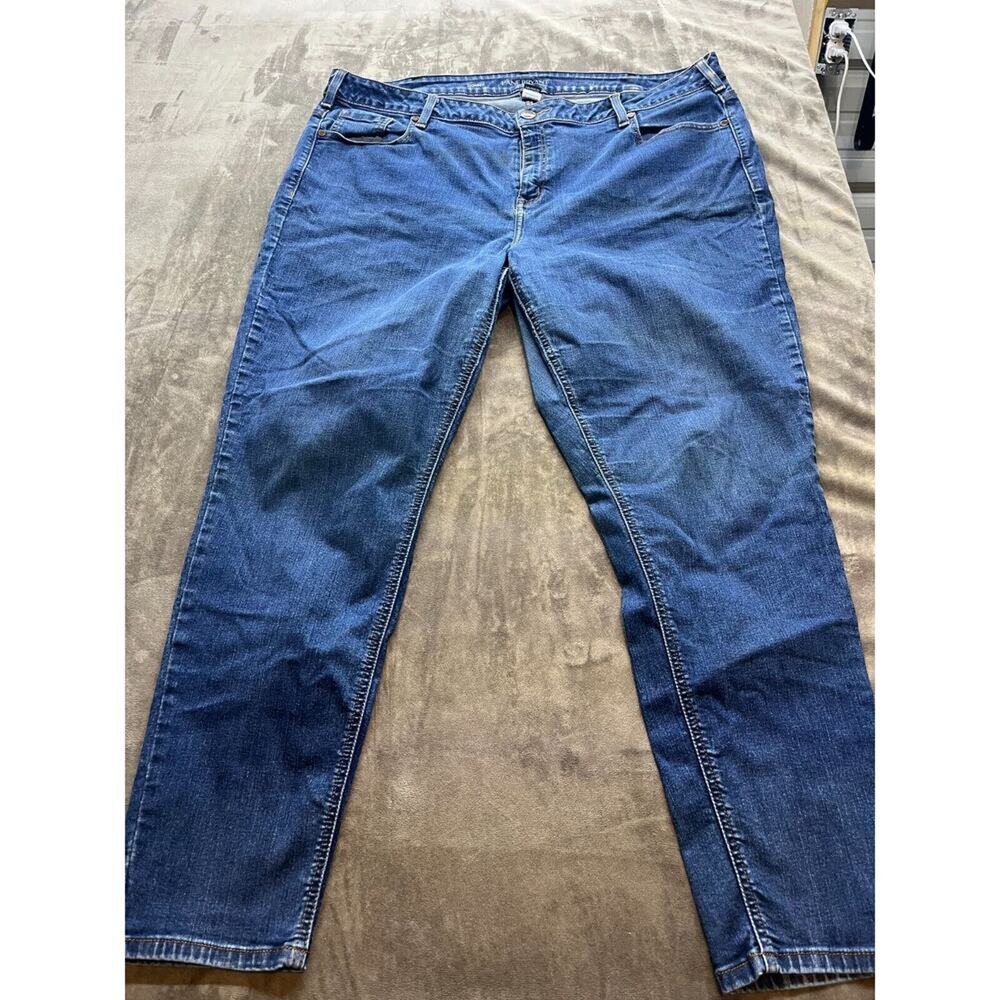 Lane Bryant Women's Plus Size 24 Skinny Jeans Blue Regular blue